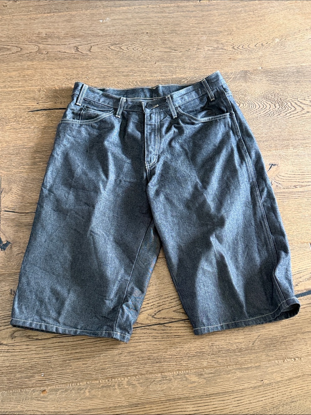 Dickies Charcoal Denim Work jorts 32
